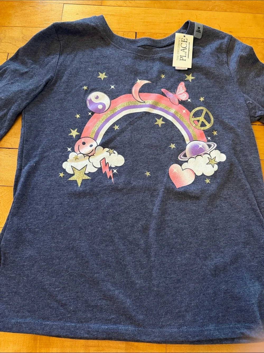 NWT The Children’s Place Long Sleeve Tee, Size M (7/8)